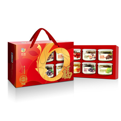 【【朗源】直銷批發 中秋食品禮品 梅干果干若羌棗蘋果粒等 6盒罐裝】價格,廠家,圖片,堅果炒貨,朗源股份-